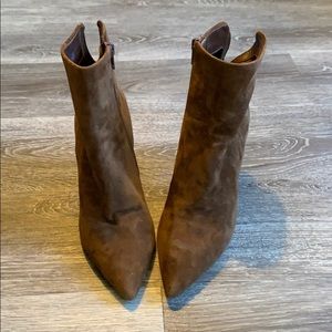 Steven by Steve Madden brow suede ankle boots